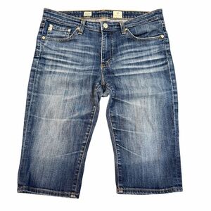 AG Adriano Goldschmied Bermuda Denim Shorts – Size 29 – Made in USA